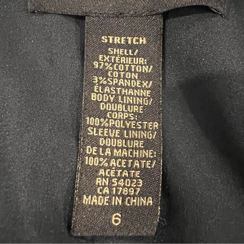 Banana Republic Factory Black Short Sleeve Blazer - Picture 11 of 11